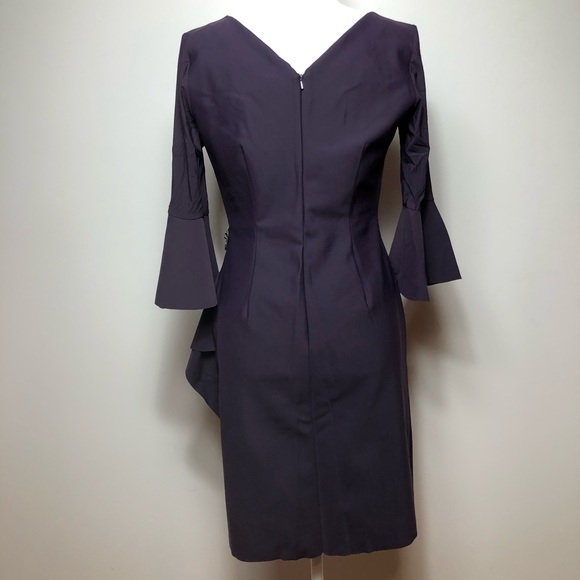 Alex Evenings Bell-Sleeve Dress - Picture 5 of 8